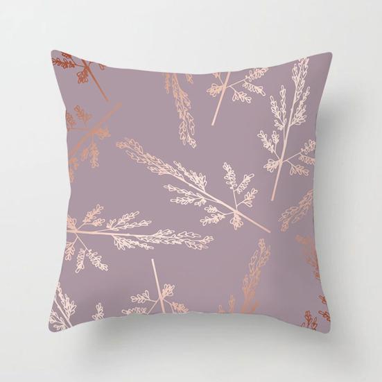 Stylish Pillow Case Replacement Comfortable 45x45cm Abstract Geometric Throw Cushion Cover for Sofa