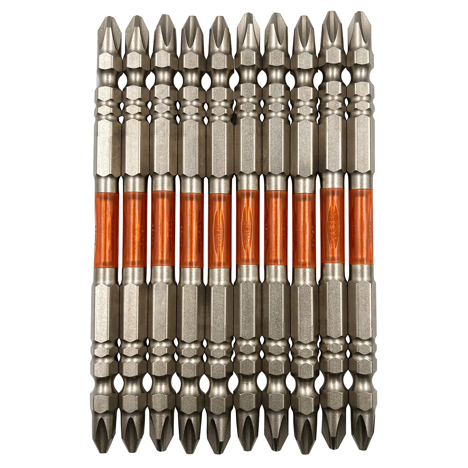 

ANEX ARH-14M Ryutyo Bit, Double-Ended, Plated Finish, +2x110, Pack of 10