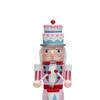 Christmas Nutcracker Soldier Height 15inch Traditional Nutcracker Figurine for Garden Bedroom Fireplace Party Favors Holiday