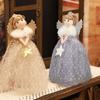 Delicate Angel Child Figurine Holiday Tree Toppers Ornament Handmade Party Decoration Collectible Accessory