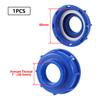 IBC-Tankadapter Kraftstofftank-Anschlussstück S60 Gewindekappe 60mm auf 1"3/4"1/2" Innengewinde Hahnanschluss Gartenbewässerungsventil-Anschlussstück