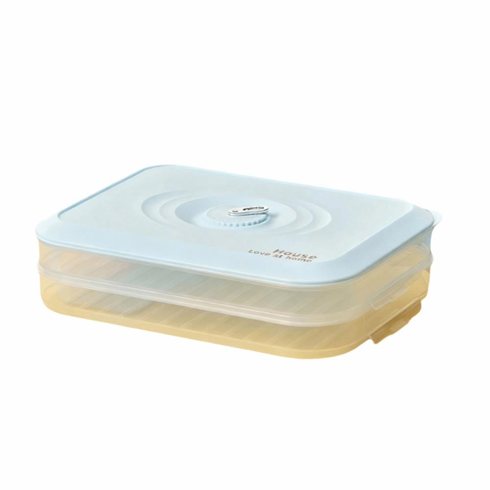Stackable Dumpling Storage Box Fresh-Keeping Frozen Dumpling Storage Box Refrigerator