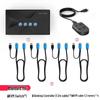 MT-Viki 4-Port HDMI KVM Switch with Desktop Controller