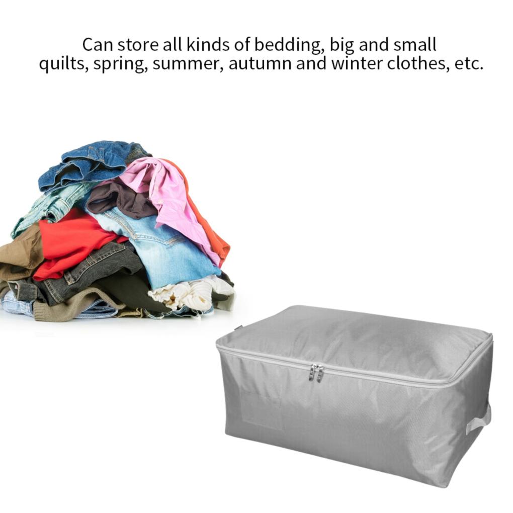 Storage Bag Quilt Organizer Zipper Bag Pillow Clothes Oxford Cloth Waterproof Pouch