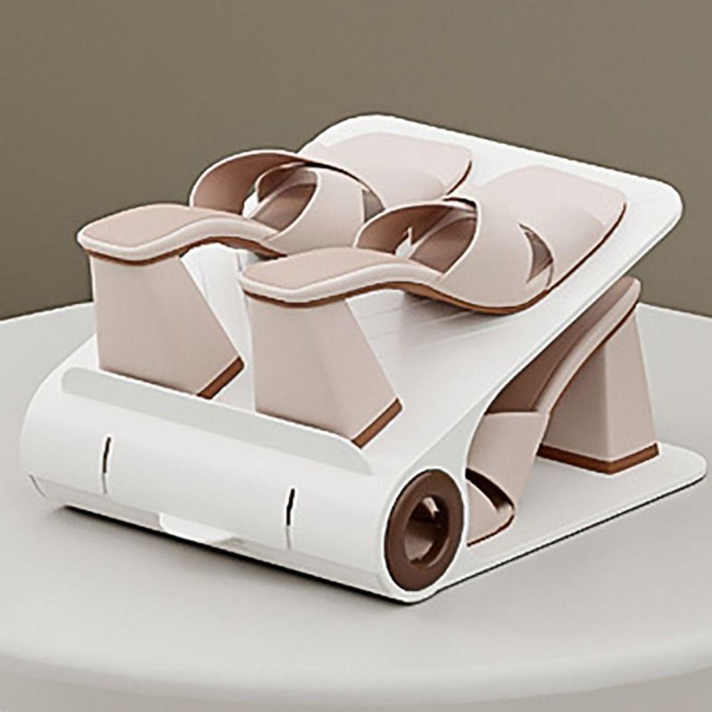 Double Layer Self-Aroma Shoe Rack Space Save Shoe Stacking Partitions  Sneaker