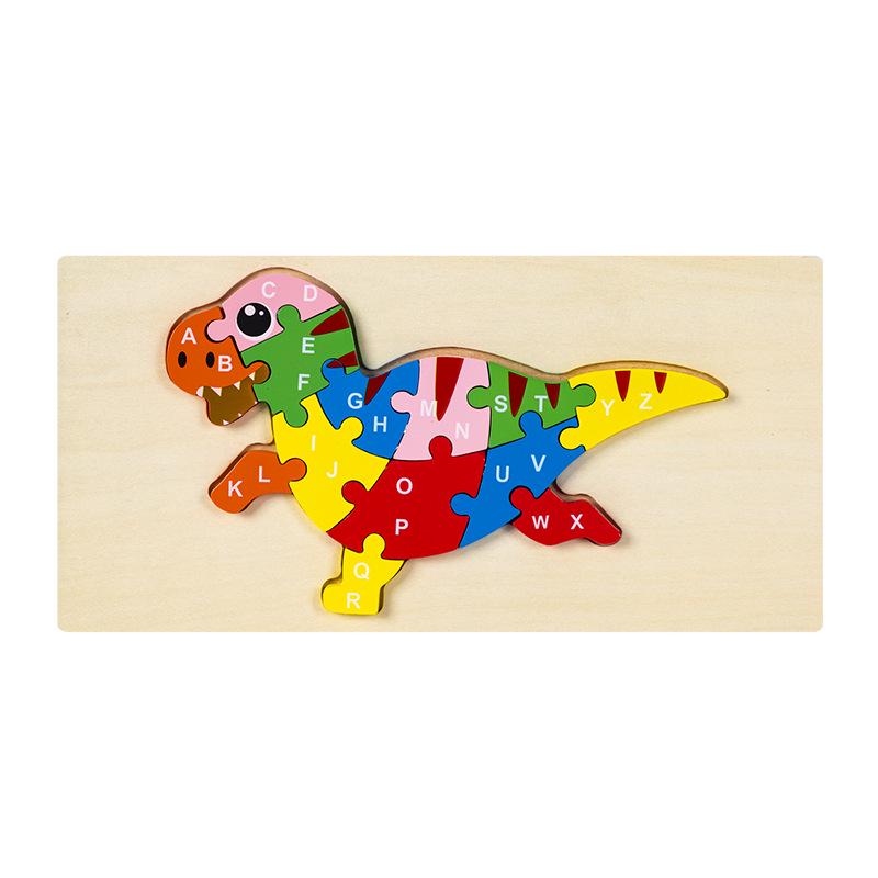 Деревянная детская головоломка - Интеллектуальные игрушки для возраста 0-3