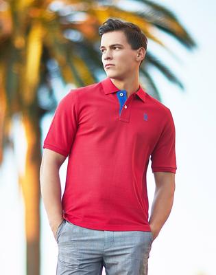 USPOLOASSN Summer Polo Shirt_Red