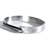 SEWNSWEN SEWN SWEN SILVER CLIP BANGLE