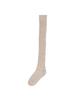 CARGOBROS FOR WOMAN Classic Ribbed Knee Socks (Beige)