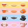 One Piece Creative Ceramic Cup Three Brothers Luffy Ace Sabo Hat Shaped Coffee Cup Set for Kids Drinking Water Tea Cups Gifts