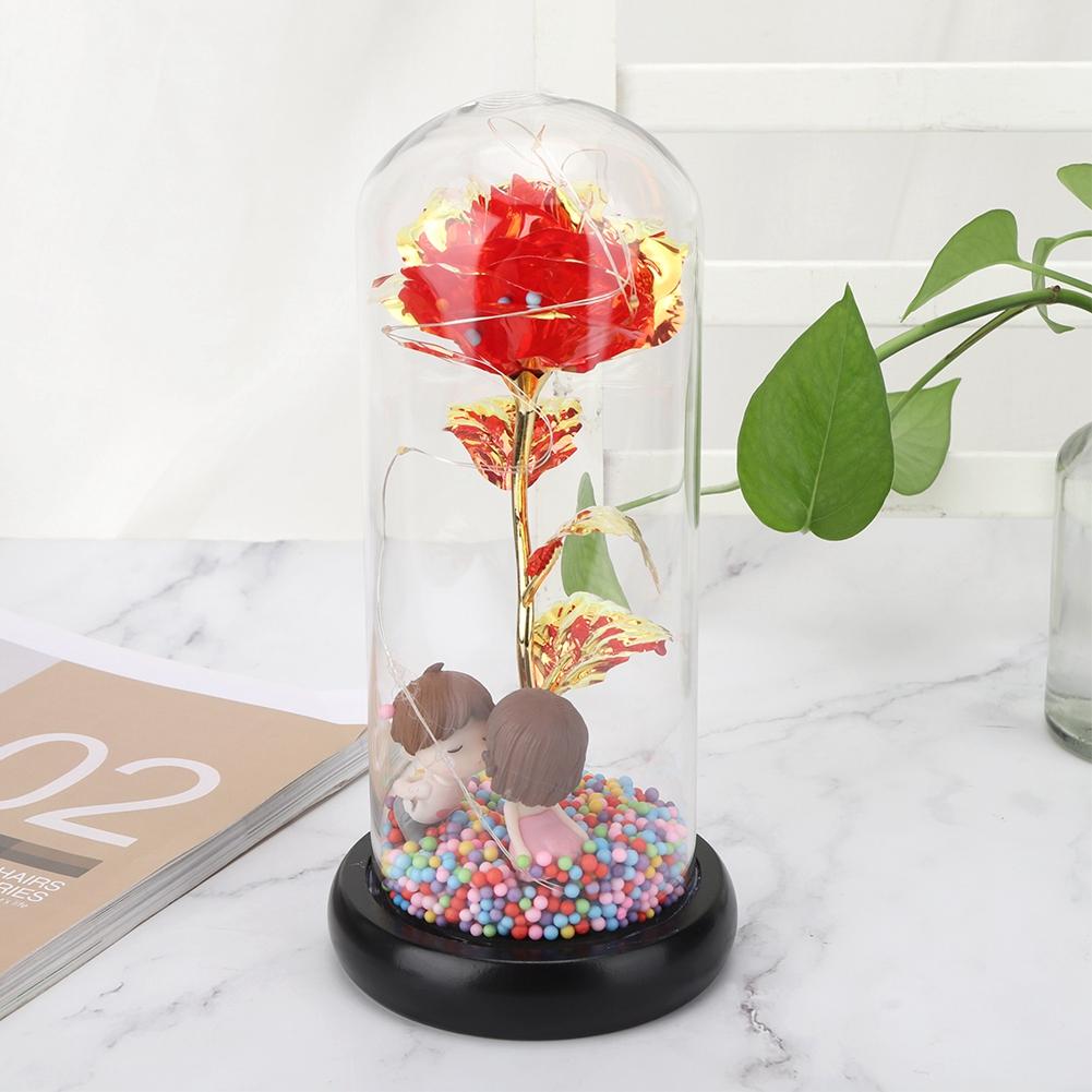 Innovative Romantic  Lamp Decor LED Flower Light Gift for Wedding Birthday Valentine\'s Day