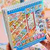 Supermarket Scene 3D Sticker Book PET Stacking Stickers New Pocket Sticker Book  DIY Activity