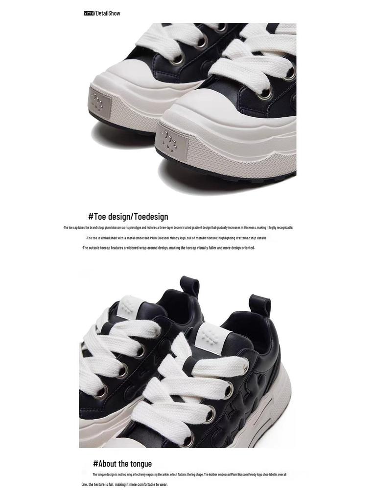 Zhuo Yuan Rhapsody Versatile Wear-Resistant Thick-Soled Canvas Sneakers for Men and Women