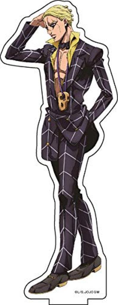 TV Anime Bizarre Golden AGF2019 Original Illustration BIG Acrylic Stand Prosciutto "JoJo's Adventure Wind" (4)
