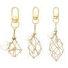 Stone Lover Gift Stainless Steel Keychain Silver Color Handbag Keyring New Design Car Keyring