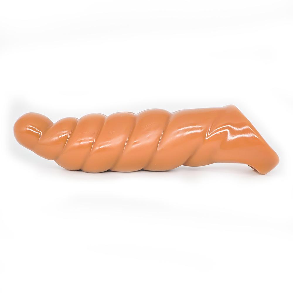 Penis Ring Lock Essence Long and Thick Wearable Fake Penis Sets Exotic Condom Couple Delay Supplies