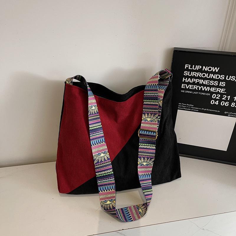 Large Capacity Shoulder Bag Women's Commuter Tote Bag Crossbody Bag