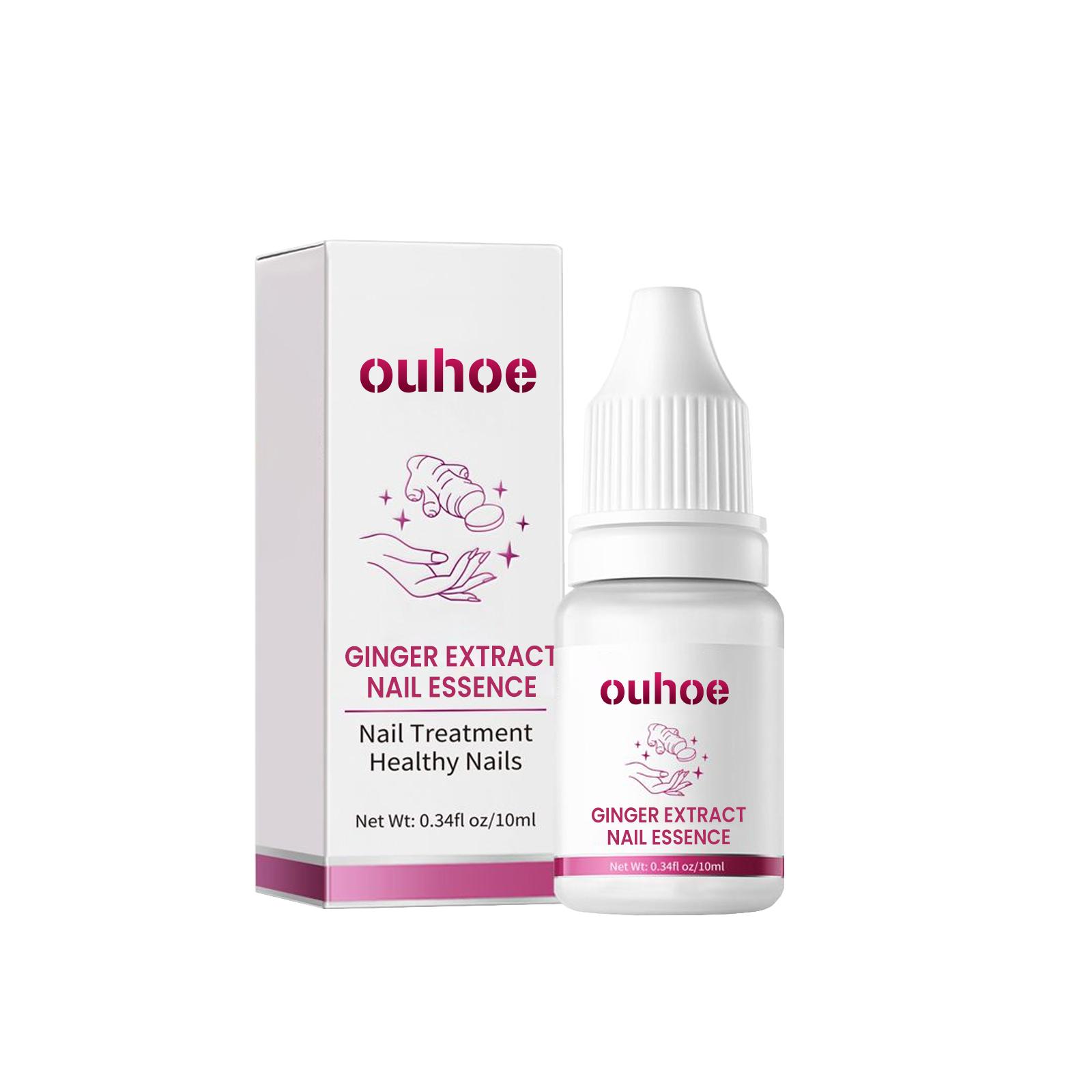

OUHOE Ginger Nail Care Essence-Moisturizing, Exfoliating and Nail Care Essence for Gray Nails