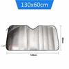 Aluminum Foil Car Sun Visor Heat Insulation Auto Sun Protection Shield  Car