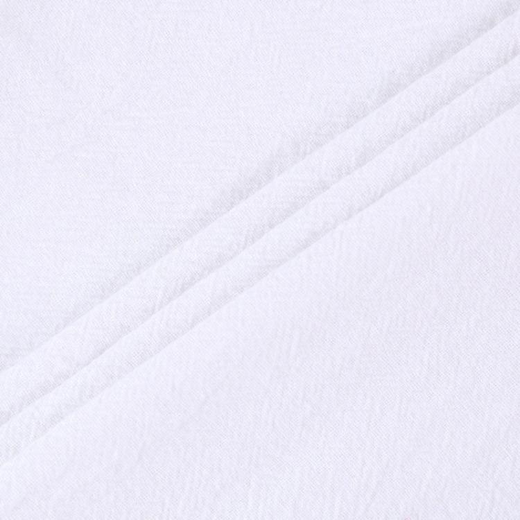 Dámské letní bavlněné lněné šaty s krajkovým prošíváním, krátký rukáv, jednobarevné