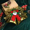 1Pc Christmas Bow Santa Claus Ornament Christmas Tree Atmosphere Decoration Ornament