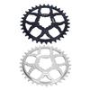 34T Bike Chainring 7075 Aluminum Alloy Positive Negative Tooth Round Chainwheel for GXP Road Bikes