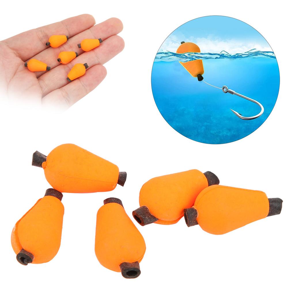 5 Pcs/Set Float Foam Tear Drop Strike Indicator Fishing Fly Accessories Tackle Fishing