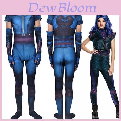 Exquisite Descendants 3 Evie Cosplay Costume Jumpsuit For Adults And Kids Perfect For Halloween