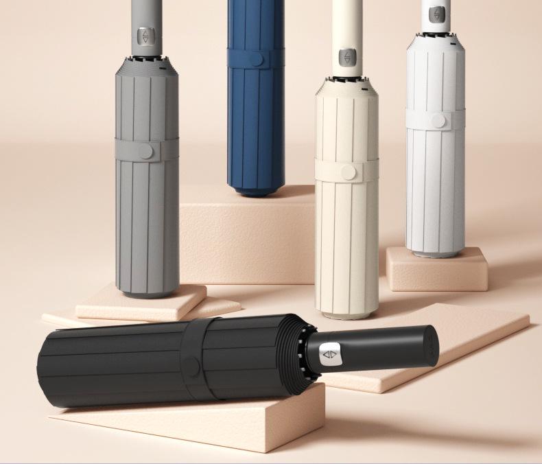 Automatic 72-Bone Folding Umbrella: Large Sun Protection for Women & Men, Versatile for Rainy and Sunny Days