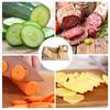 Food Cutter Safe Professional Sausage Slicer Wooden Meat Cutting Tool for Kitchen Camping