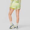 SAUCONY Low Rise Casual Knit Sports Shorts Women Shorts Yellow Green SC1249140A-PR61