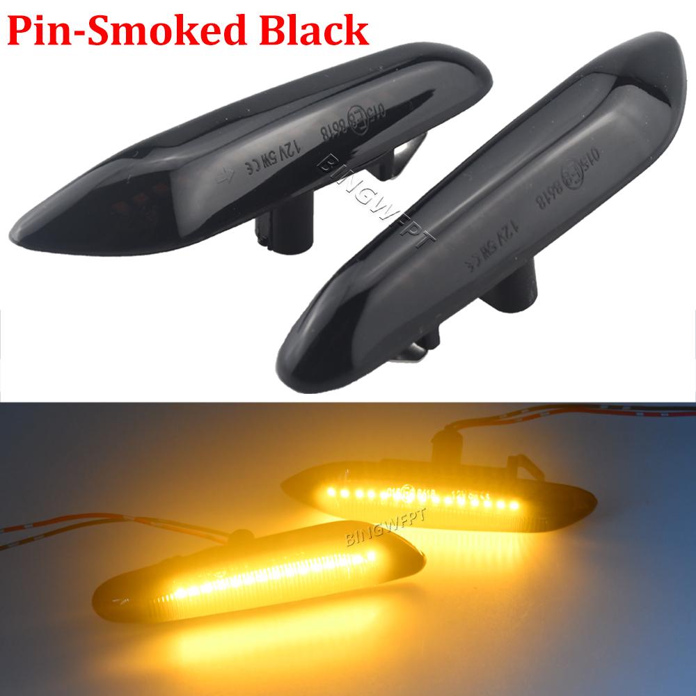 New Turn Signal Light For BMW 5 Series E60 Sedan E61 Wagon X3 E83 2004-2010 LED Side Marker Mirror Indicator Lamp