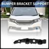 Bumper Support Bracket, Left Side Front Bumper Retainer Bracket Hold Mount No.62221JA01A for Nissan Altima 2007-2012 ABS Plastic Black, 1 Pc
