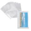 10Sheets Clear Punched Pocket File Sheet Protector Binders Sleeve Punched Pocket