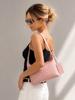 Anoetic Anc Weaving Mesh Mini Bag_Pink