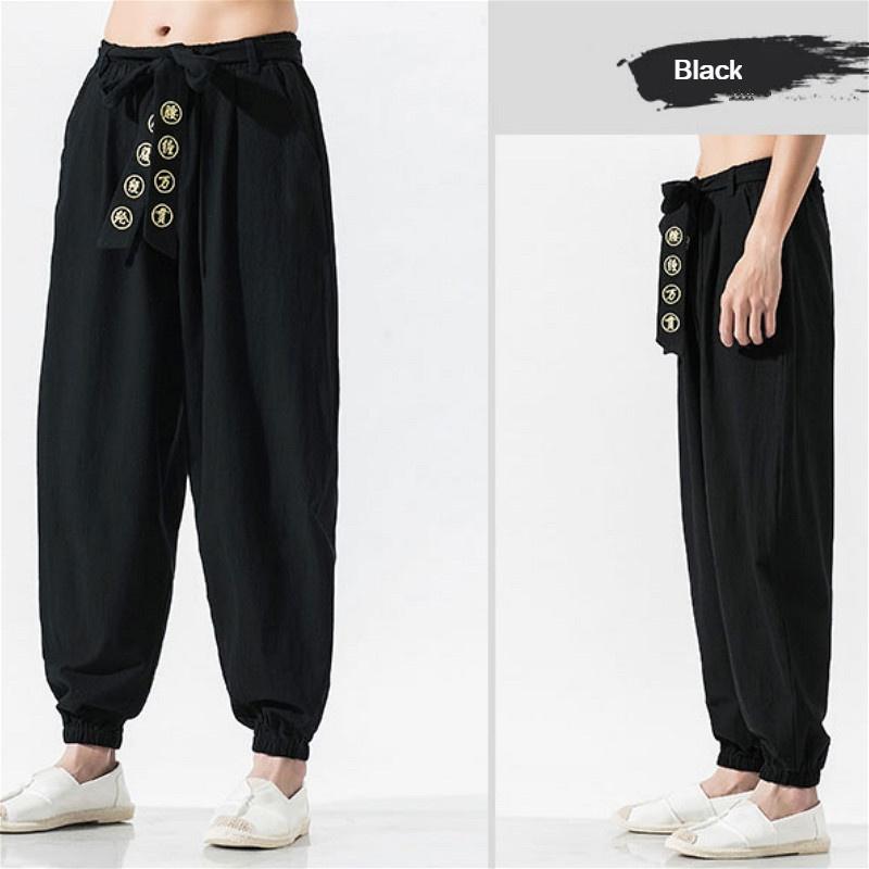 thumbnail image 2 of Tai Chi Wushu Pants - 65/35 Poly Cotton Elastic Waist & Ankles 2 of 6