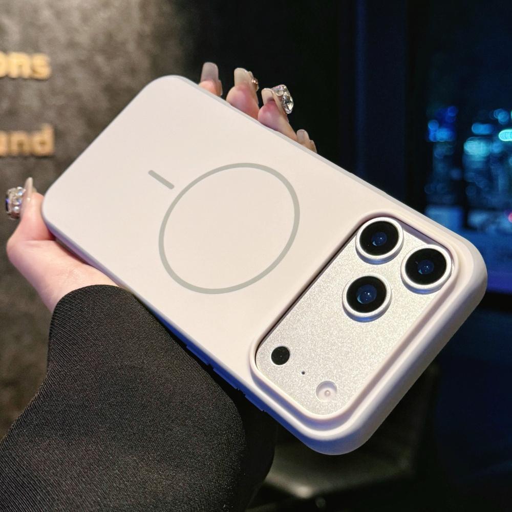 Liquid Silicone Matte Magnetic For Magsafe Soft Case For iPhone 17 15 16 14 13 12 11 Pro Max Official Wireless Charging Cover