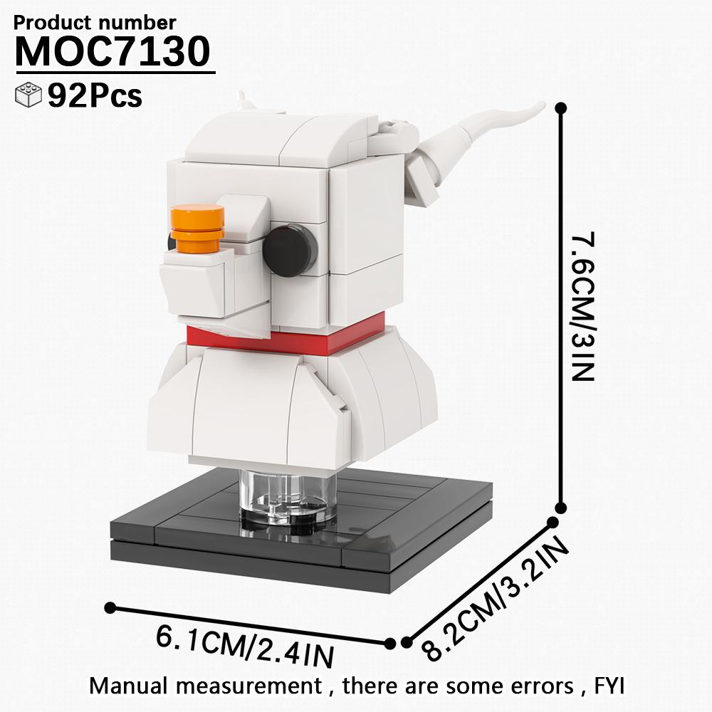 MOOXI Animal Series MOC Brick Panda Tiger Cat BrickHeaded Ser Model Adultes Building Block Kids Education Toys For Children Gift