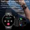 New 2 In 1 Smart Watch With Earbuds Smartwatch TWS Bluetooth Earphone Bluetooth Call Life Waterproof Heart Rate Blood Oxygen Monitor Sports Watch