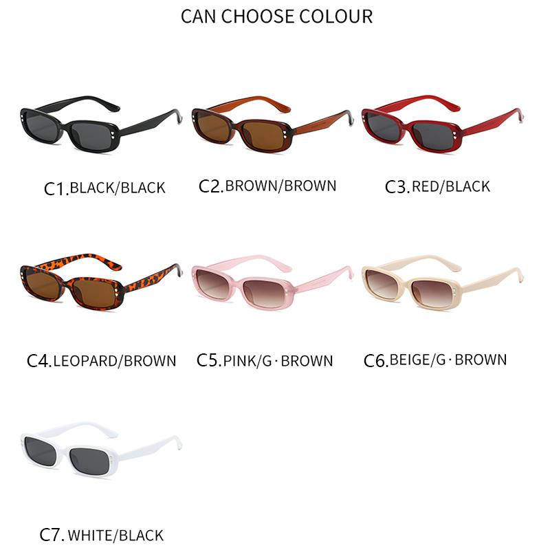 Retro Small Square Sunglasses Men Women Trend Designer UV400 Sun Glasses for Outdoor Travel Driving Fashion Eyewear