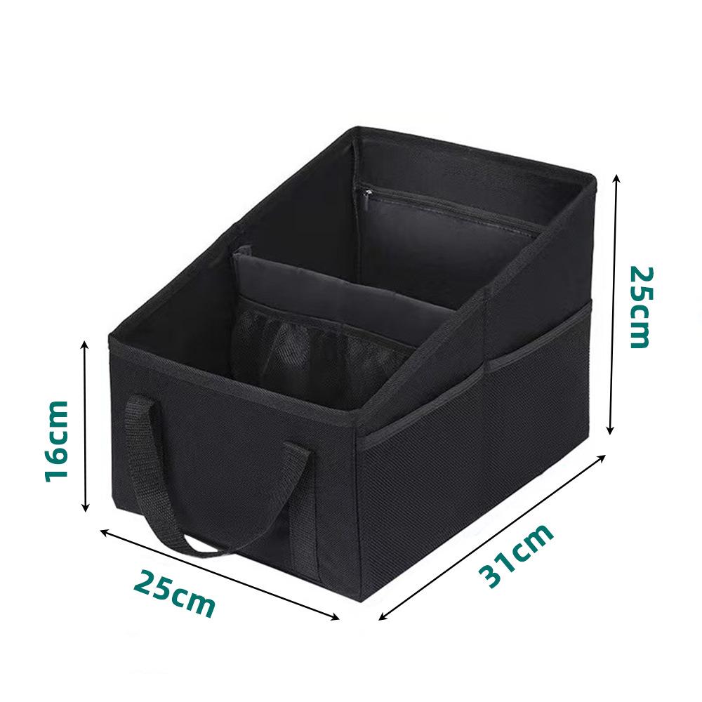 Foldable Multi-Function Car Seat Storage Box: Large Capacity Toolbox