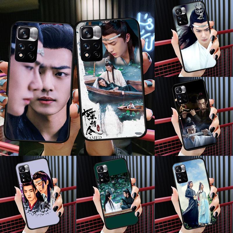 The Untamed Wang Yibo XiaoZhan Case For Xiaomi Redmi Note 12 11 10 9 8 Pro Cover For Redmi Note 10S 11S 10A 10C 9A 9C 12C 9T