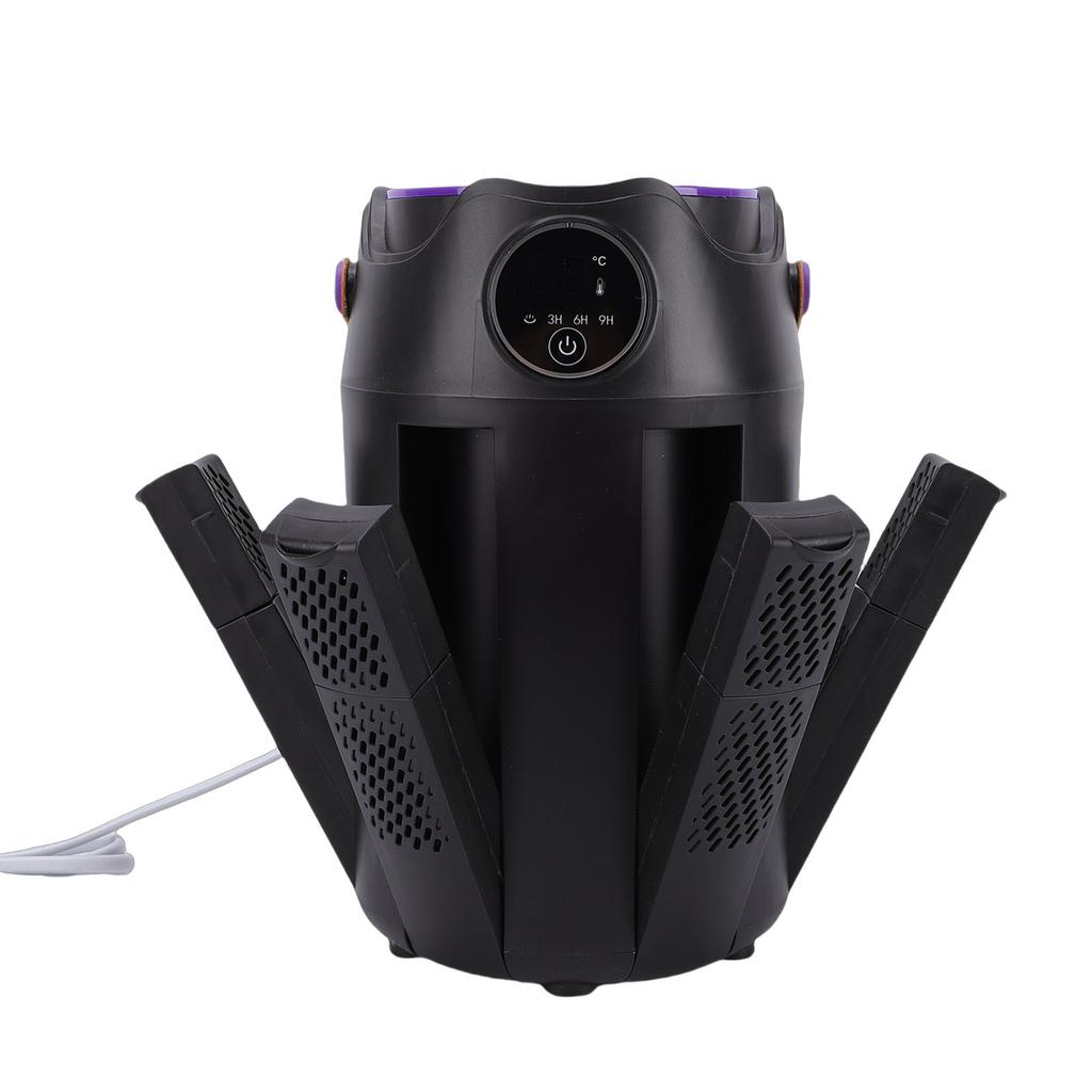 Foldable Shoe Dryer Plastic Portable Work Boots Gloves Sneakers Dryer Shoe Warmer with Timer for Home Travel US Plug