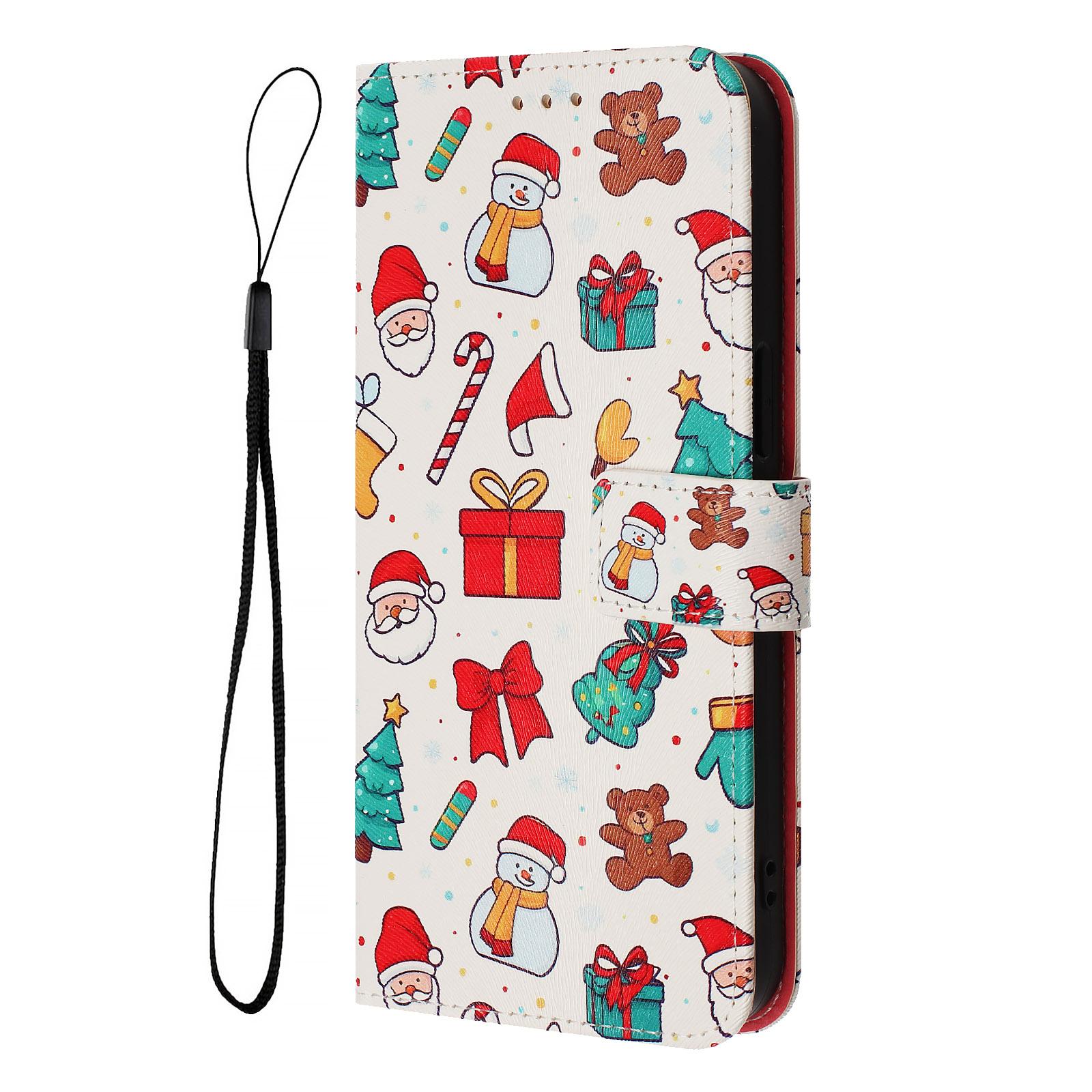 

Рождественский мраморный кожаный чехол Samsung Galaxy S25 S24 S23 S22 S21 Ultra Plus S20 S25Ultra S25Plus Чехол-книжка с кошельком для телефона, держатель для карт, подставка, сумки Samsung S21 FE 5G