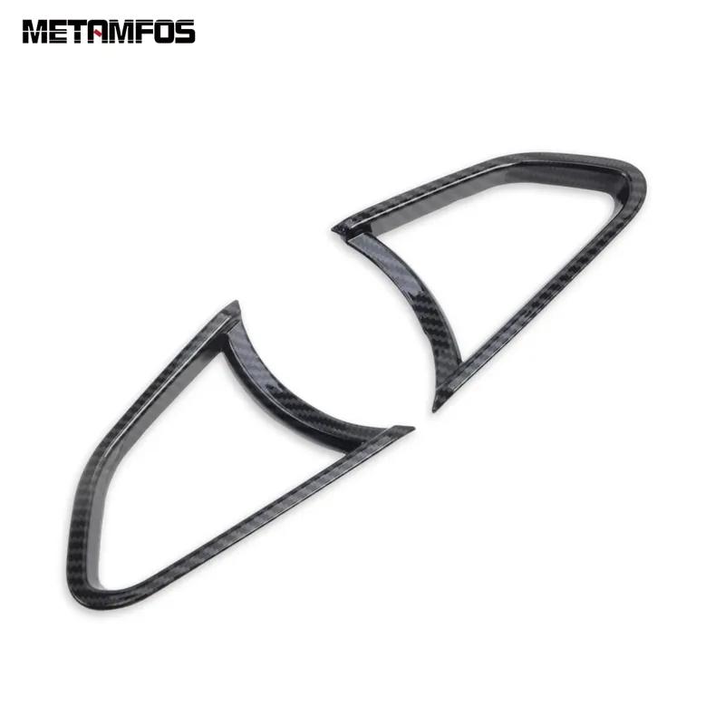 Dashboard Air Condition Vent Outlet Cover Trim For Mazda CX-30 CX30 -2025 2026 Carbon Fiber Interior Accessories Car Styling