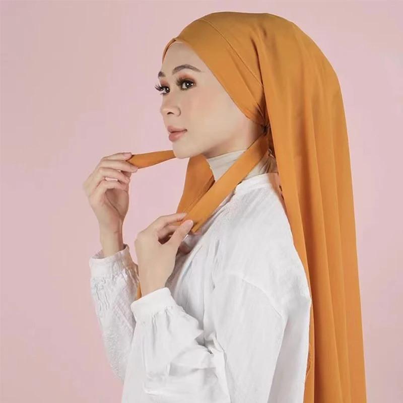 Muslim Ladies Head Covering Hoodie With Breathable Polyester Fabric For All Seasons