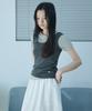 COMONINOZ W Pigment Sleeveless [Deep Gray]