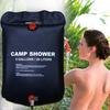 Großes Fassungsvermögen 20L Outdoor-Duschbeutel Solarbetriebene Heizung für Camping Strandausflug Tragbare Bade-Lösung Outdoor-Camping