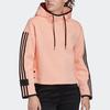 Adidas Casual Sporty Pullover Hoodie Unisex Tops Bright-Pink FR5977