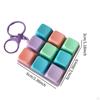 Fidget Keychain Mechanical Key Button 9-Button for Office Home Gift Birthday Drive Away
